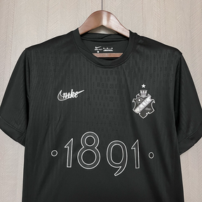 Camiseta Aik 25/26 commemorative black - tejido y acabado