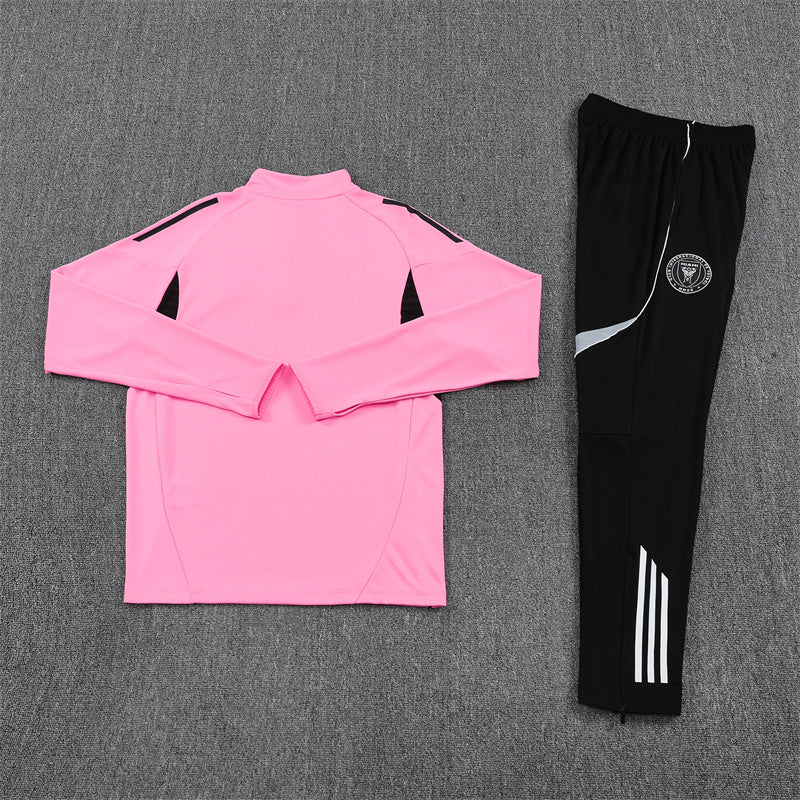 Training Suit Inter Miami 25/26 Pink - Winter - detalle del cuello