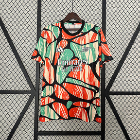 Camiseta 24∕25 Arsenal pre-match - detalle del cuello