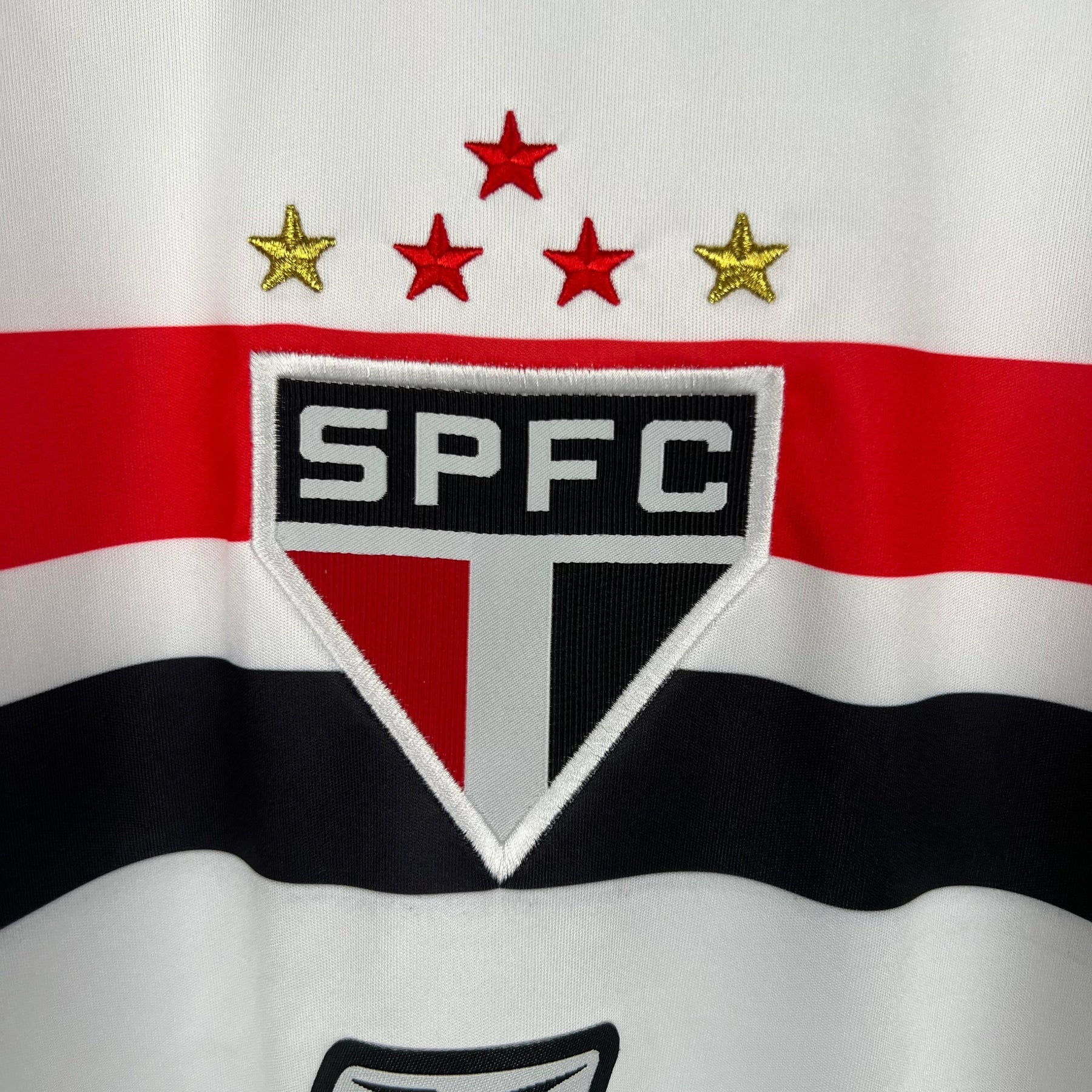 Camiseta São Paulo Retrô 07/08 Home - vista trasera