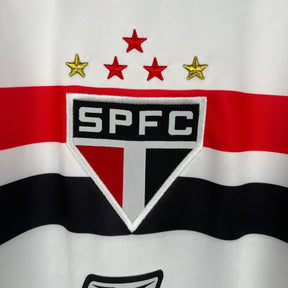 Camiseta São Paulo Retrô 07/08 Home - vista trasera