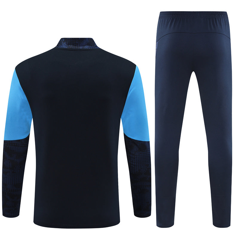 Training Suit Marseille 25/26 Blue - Winter - vista frontal