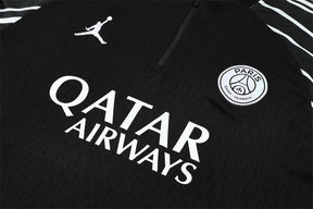 Training Suit PSG 25/26 Black - Winter - detalle de la manga
