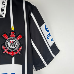 Camiseta Corinthians 1997 Away - tejido y acabado