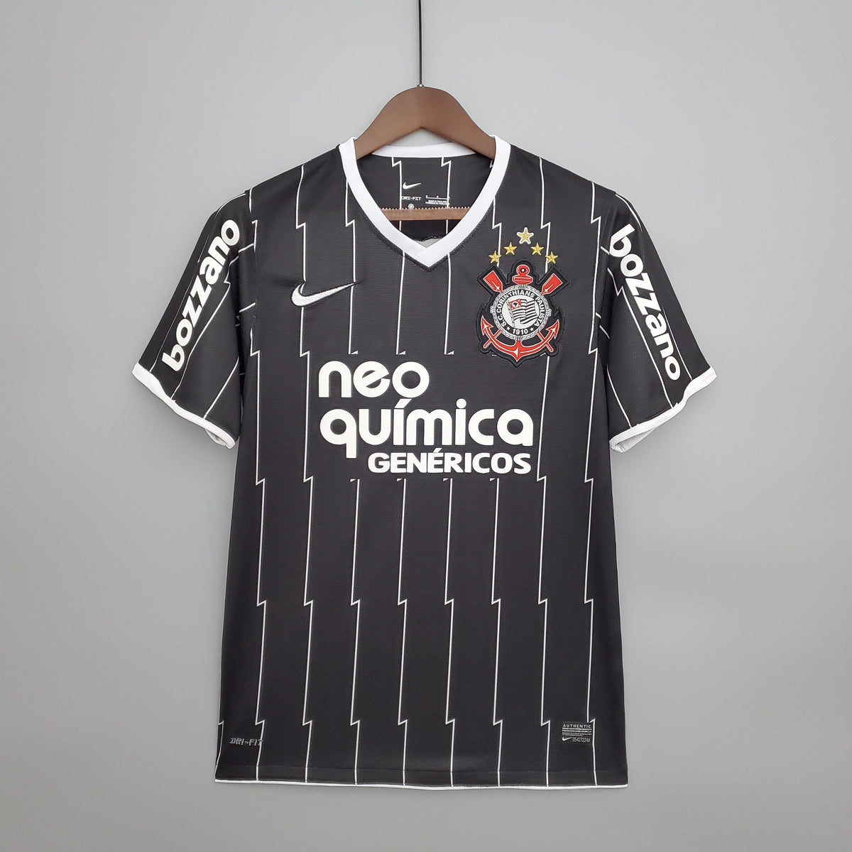 Camiseta Corinthians Retrô 11/12 - Preto - foto principal