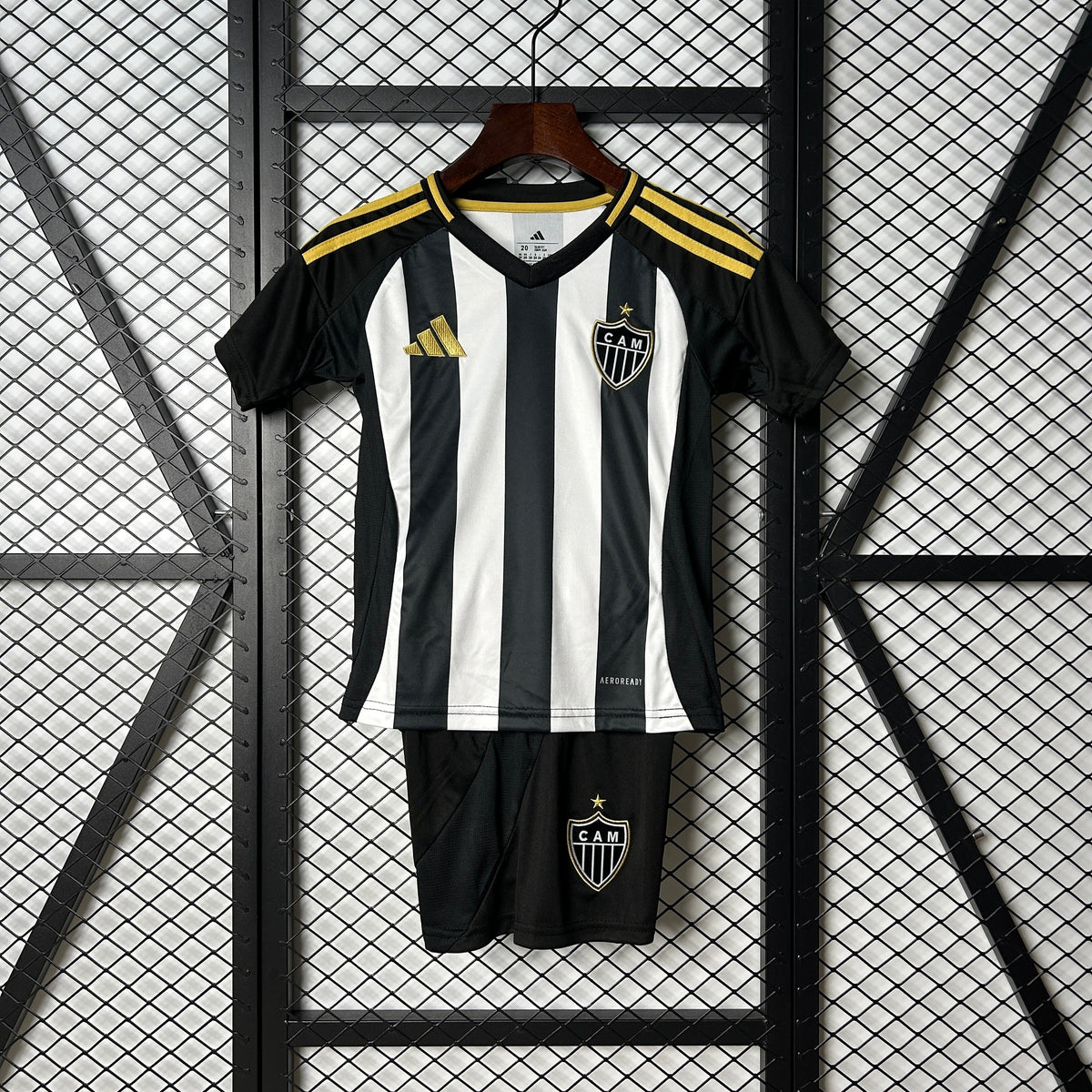 Kids Atlético Mineiro I 25/26 - Preto e Branco - foto principal