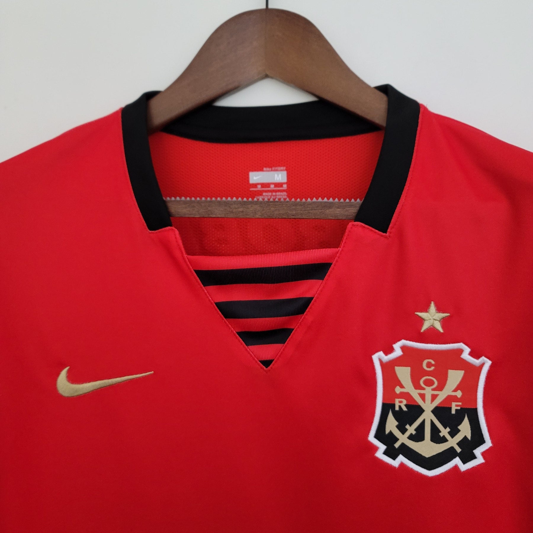 Camiseta Retro Flamengo 07/08 Home - vista trasera