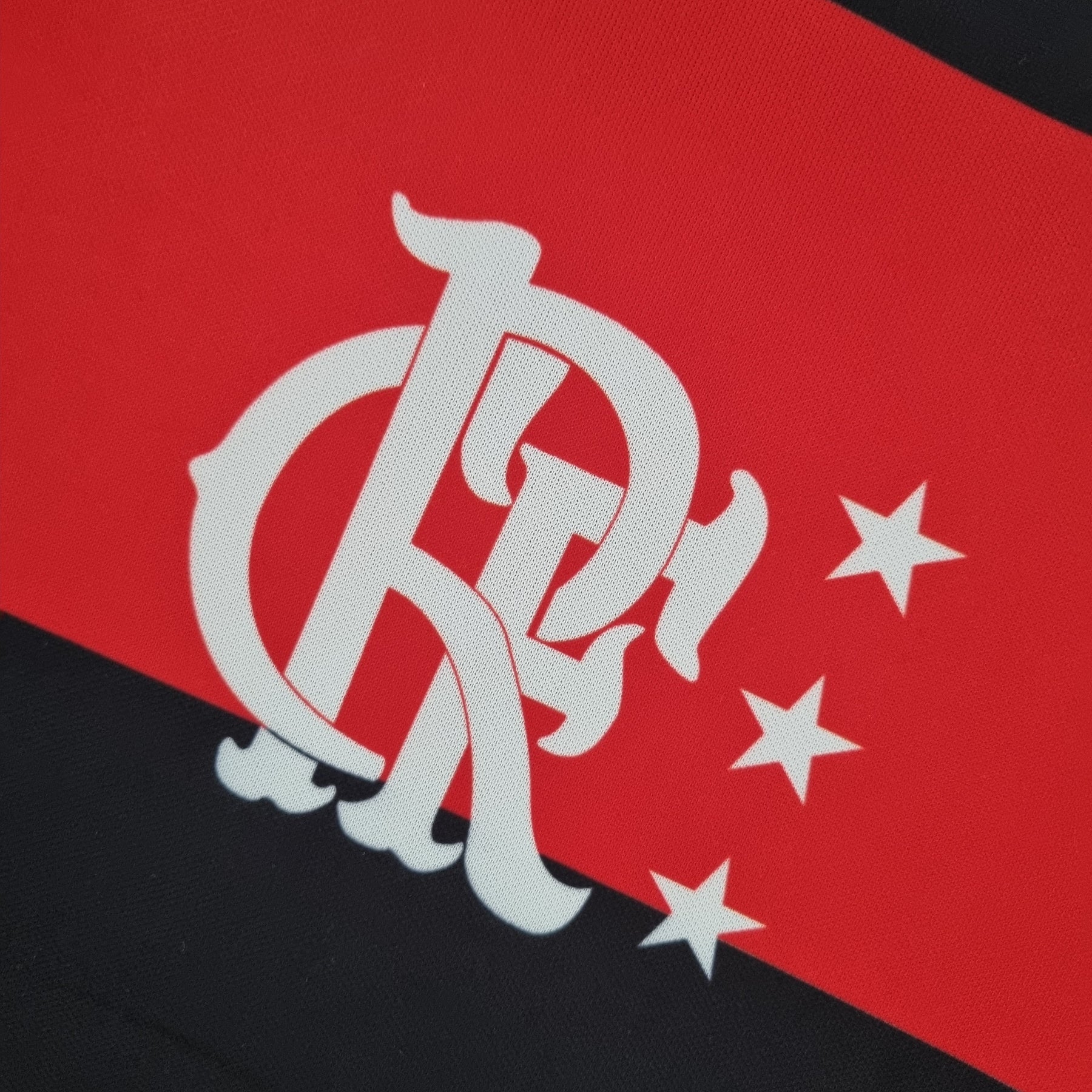 Camiseta Retro Flamengo 92/93 Home - detalle de la manga