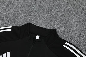 Training Suit Real Madrid 25/26 Black - Winter - tejido y acabado