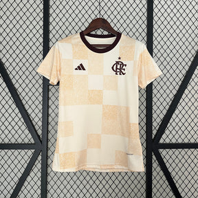 Camiseta Feminina Flamengo Pré Jogo - 24/25 - foto principal