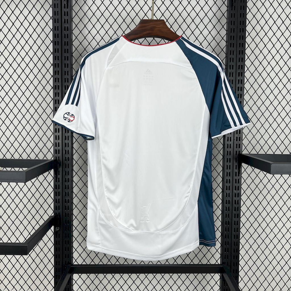 Camiseta do Liverpool Retro 2006/07 Away - vista frontal