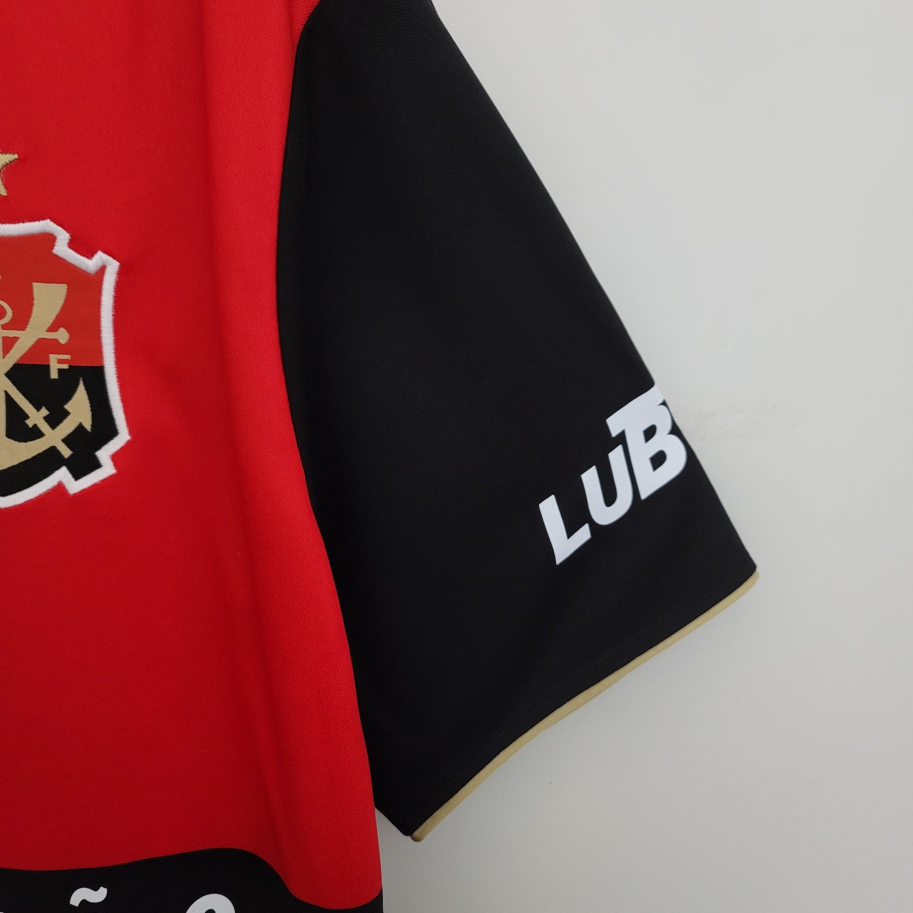 Camiseta Retro Flamengo 07/08 Home - tejido y acabado
