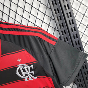 Kids Flamengo 25/26 Home - detalle de la manga