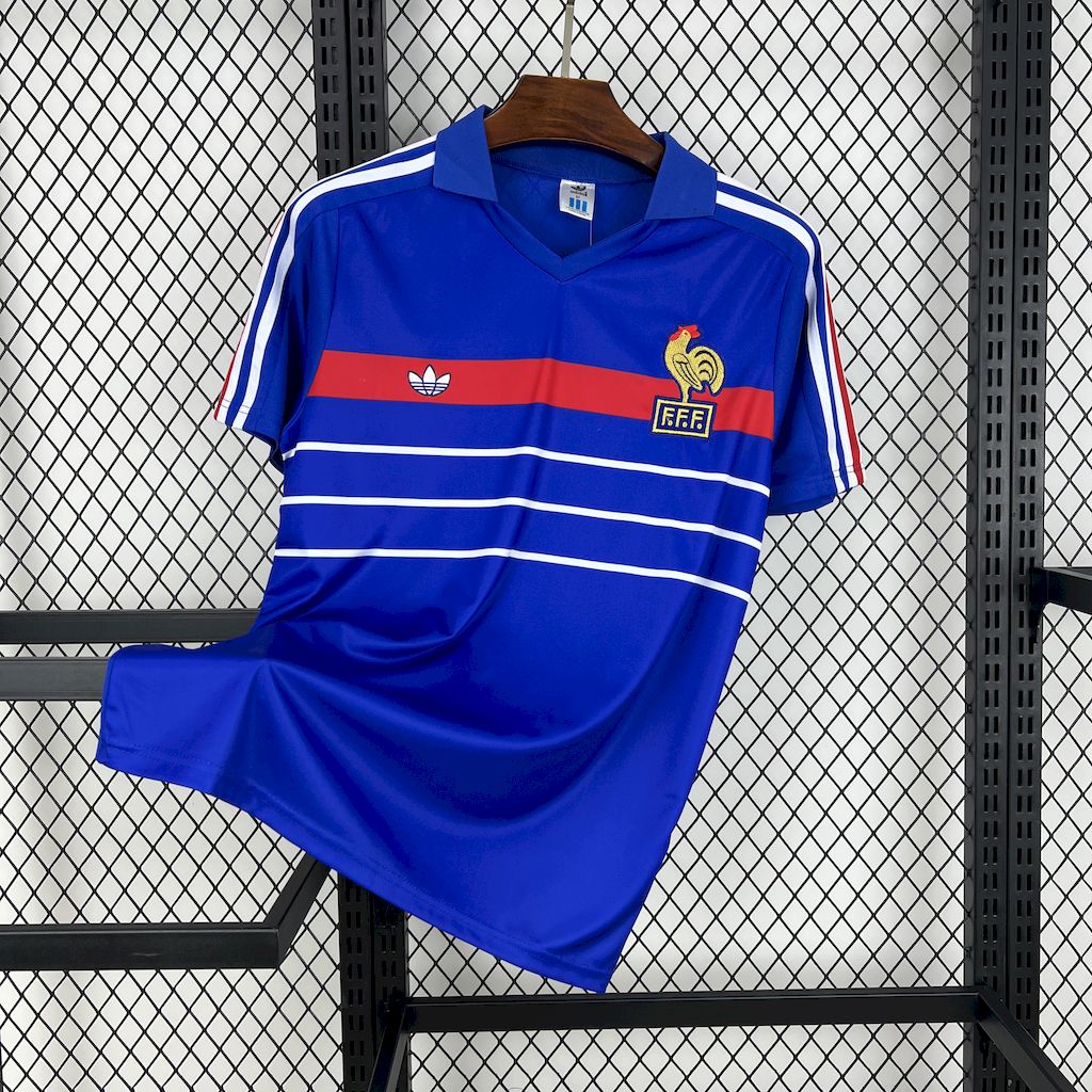 Camiseta Seleção da França Retro 1984 Home - foto principal