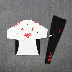 Training Suit Liverpool 25/26 White - Winter - vista trasera