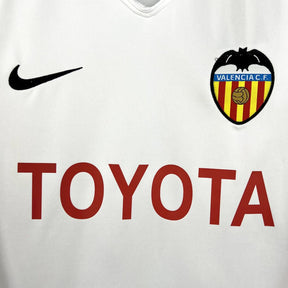 Camiseta Valencia CF 2006/07 Home Retro - detalle de la manga