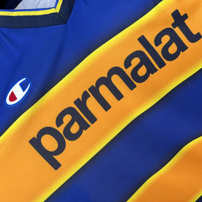 Camiseta Parma Retrô 2002/03 Home - detalle de la manga