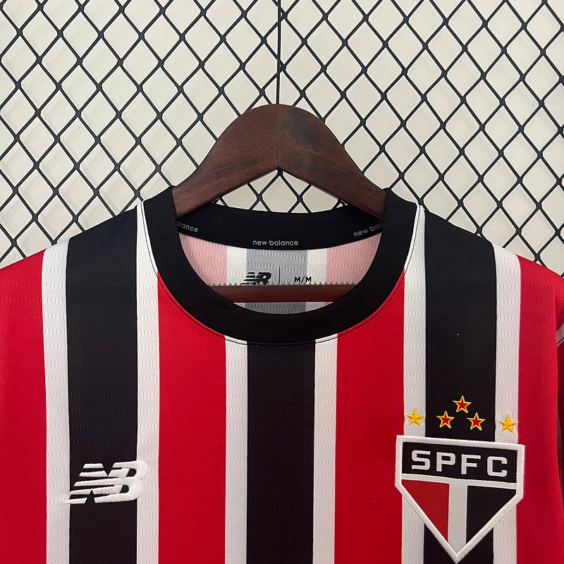 Camiseta 24∕25 Long Sleeve Sao Paulo Away - vista frontal