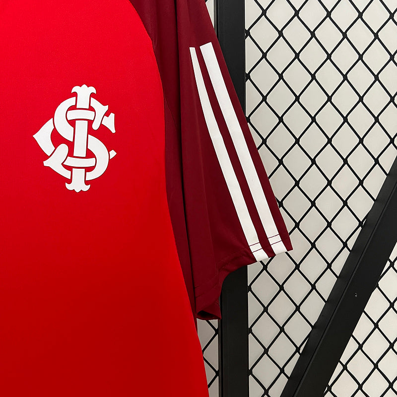 Camiseta 24∕25 Internacional Training Wear Red - vista trasera
