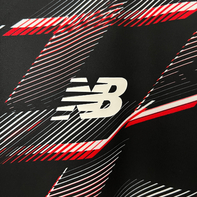 Camiseta 24∕25 Sao Paulo Pre-match Suit - detalle del cuello