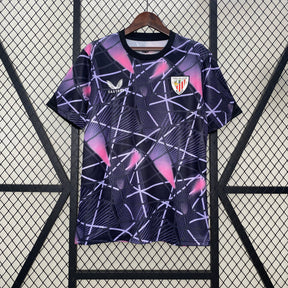 Camiseta Athletic Bilbao 24/25 - Roxo e Rosa - foto principal