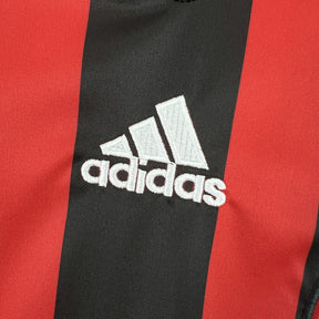 Camiseta Milan Manga Longa l Retro 2006/07 - vista trasera