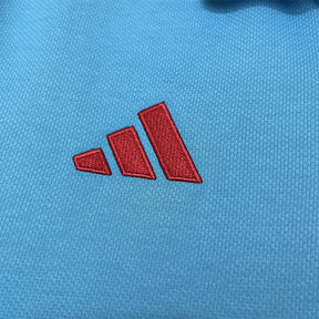 Camiseta Flamengo 25/26 - Polo Azul - vista trasera