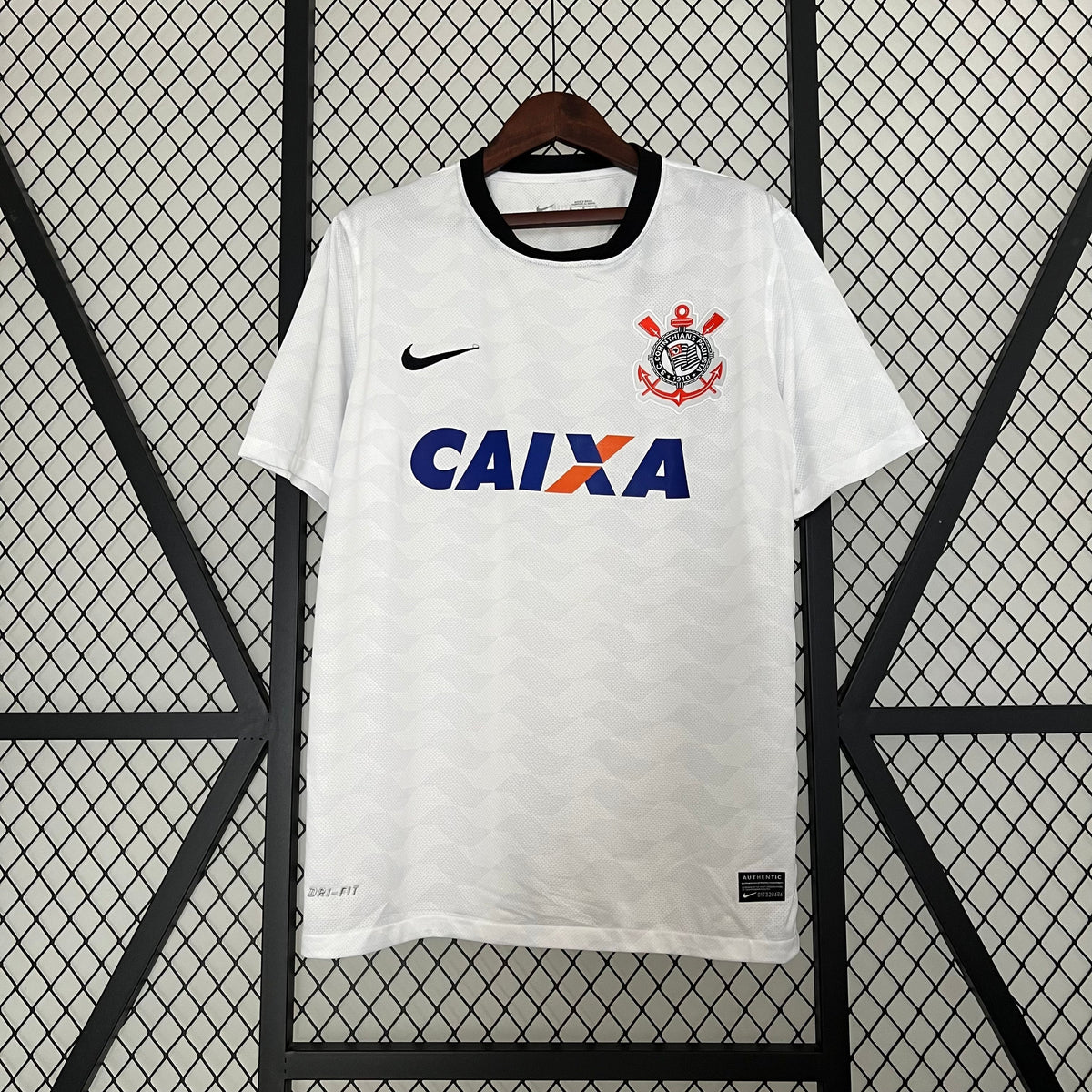 Camiseta Corinthians Retrô 12/13 - Branco - foto principal