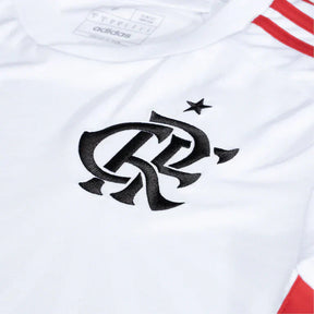Camiseta Flamengo Feminina Adidas 2024/25 Away - tejido y acabado