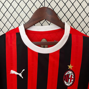 Camiseta 24∕25 AC Milan Home - detalle de la manga