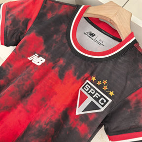 Camiseta São Paulo 24/25 - Femenino - vista trasera