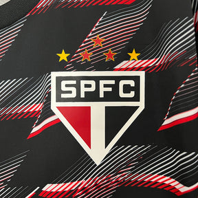 Camiseta 24∕25 Sao Paulo Pre-match Suit - detalle de la manga