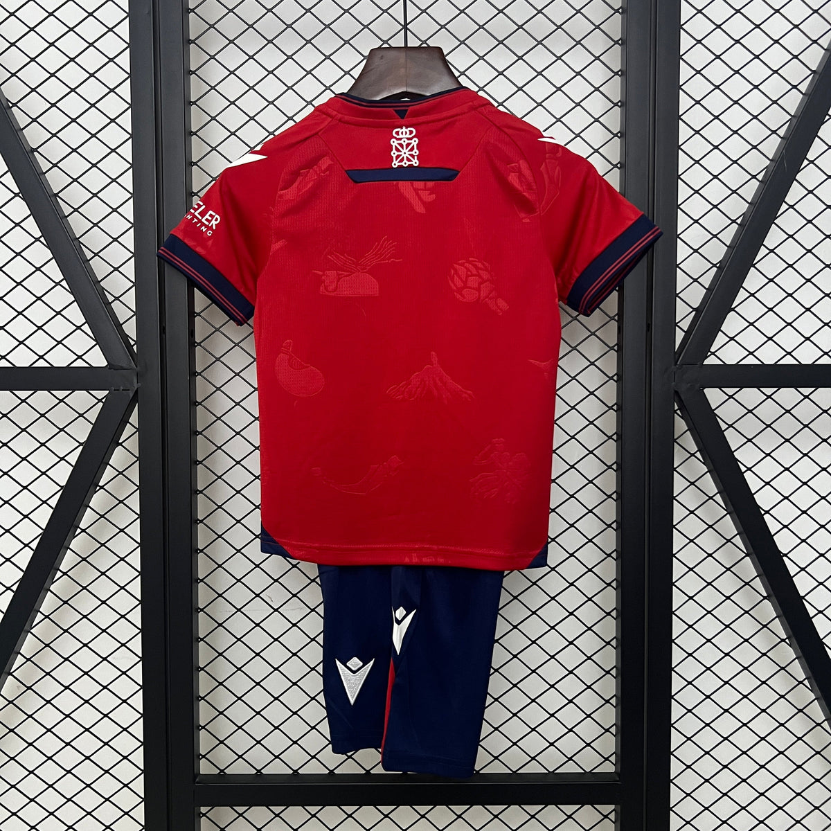 Kids Osasuna 24/25 Home - vista frontal