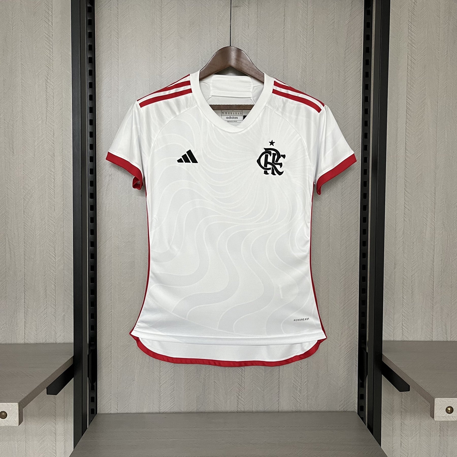 Camiseta Feminina Flamengo Away II 24/25 - Branco - foto principal