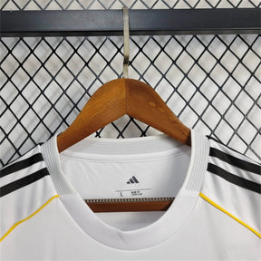 Camiseta Real Madrid 25/26 Home I - Branco - detalle de la manga