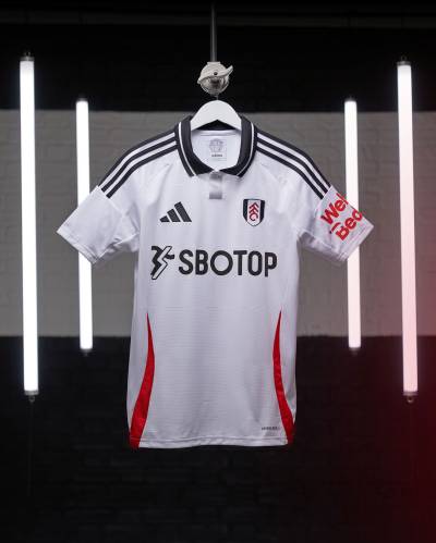 Kids Fulham 24/25 Home - vista frontal