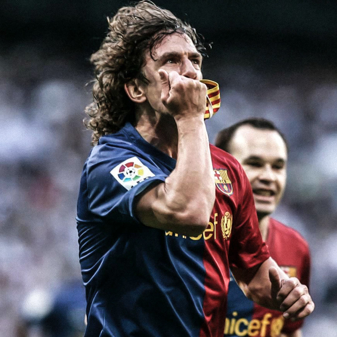 Camiseta Puyol Barcelona 08-09 Legend - detalle del cuello