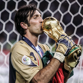 Camiseta Buffon Itália 2006 Legend - tejido y acabado