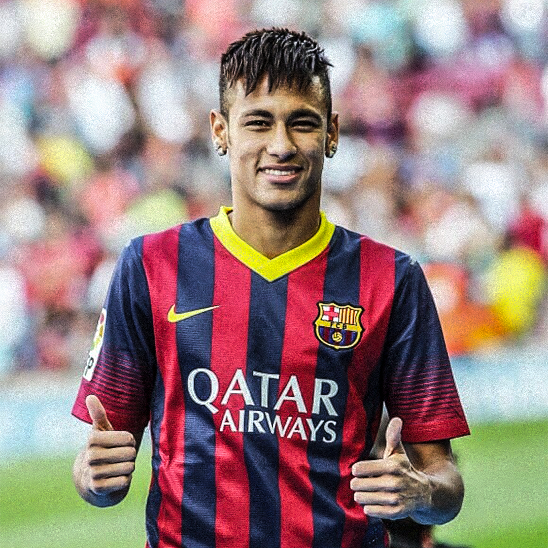 Camiseta Neymar Jr Barcelona 13-14 Legend - detalle de la manga