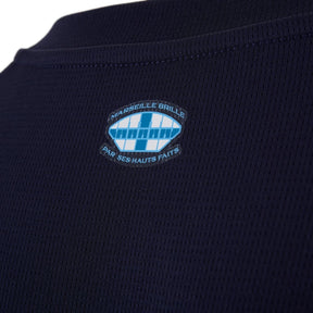 Camiseta Feminina Olympique Marseille 25/26 Away - detalle del cuello