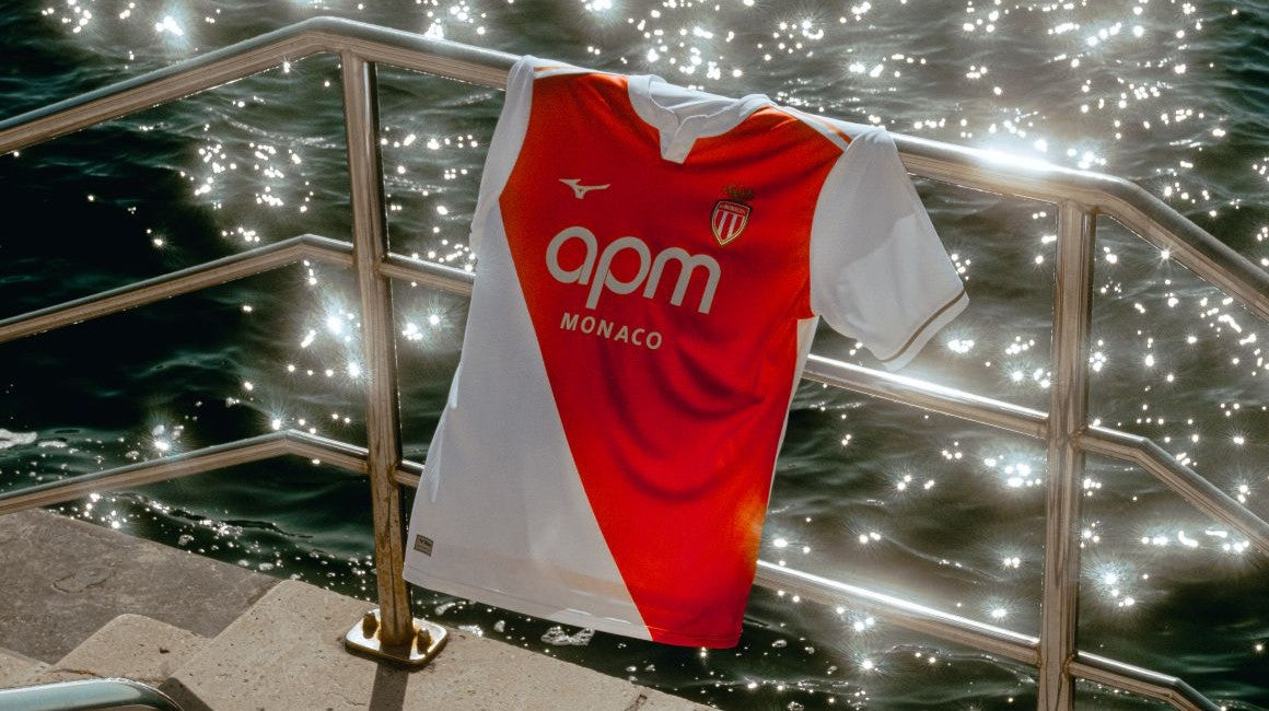 Camiseta Feminina Monaco 25/26 Home - vista frontal