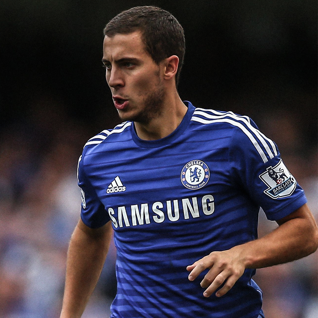Camiseta Hazard Chelsea 14-15 Legend - detalle de la manga