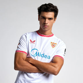 Camiseta Sevilla l - 24/25 - detalle del cuello