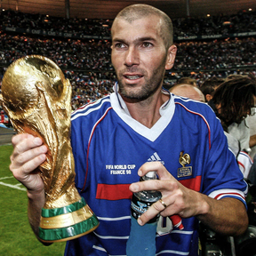 Camiseta Zidane França 1998 Legend - vista trasera