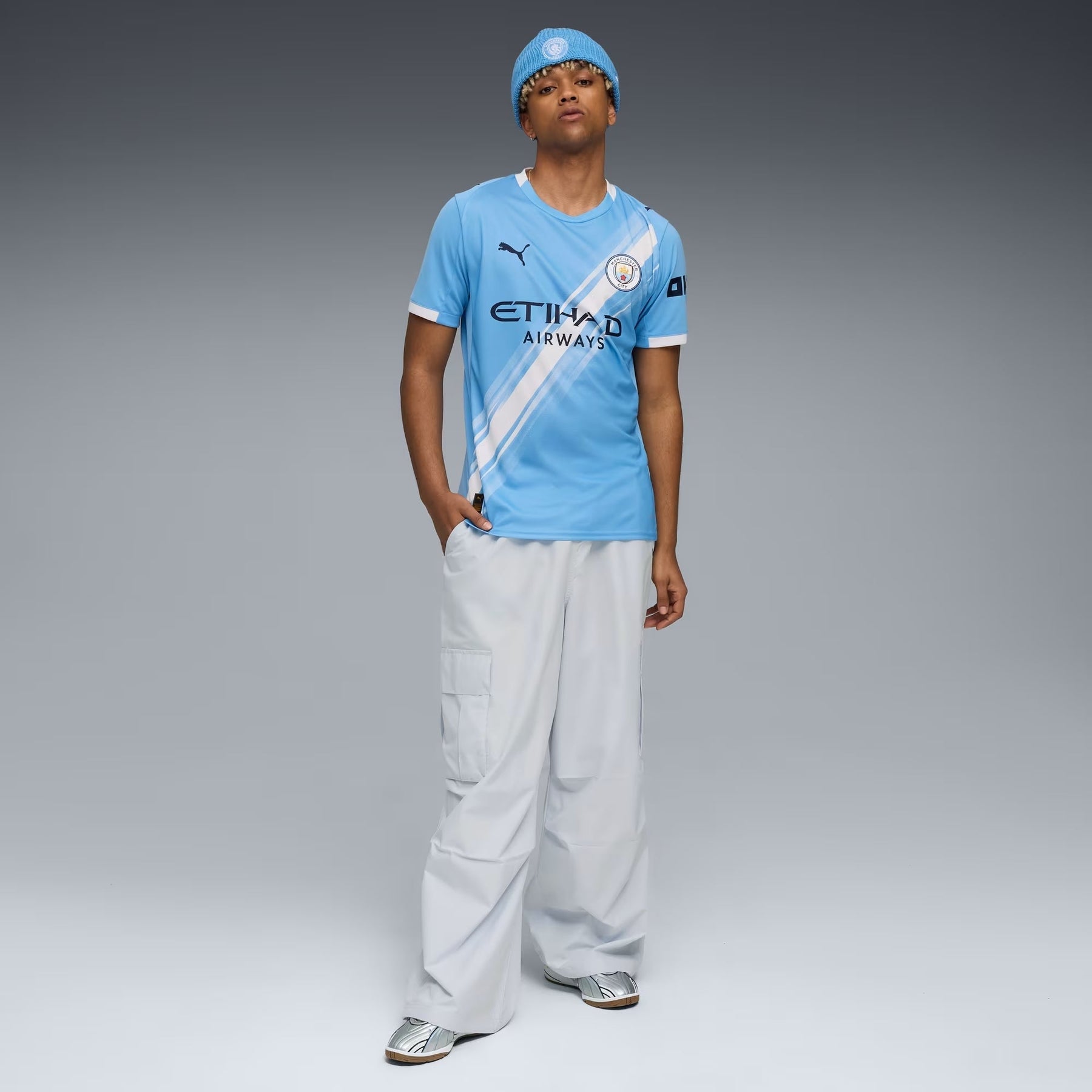 25∕26 Manchester City Home - vista frontal