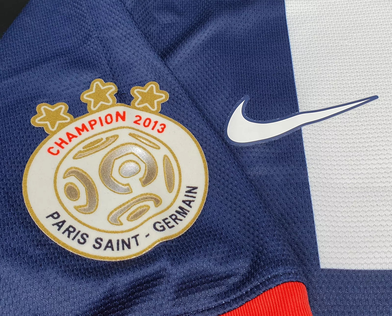 Camiseta Ibrahimovic Psg 13-14 Legend - detalle del cuello