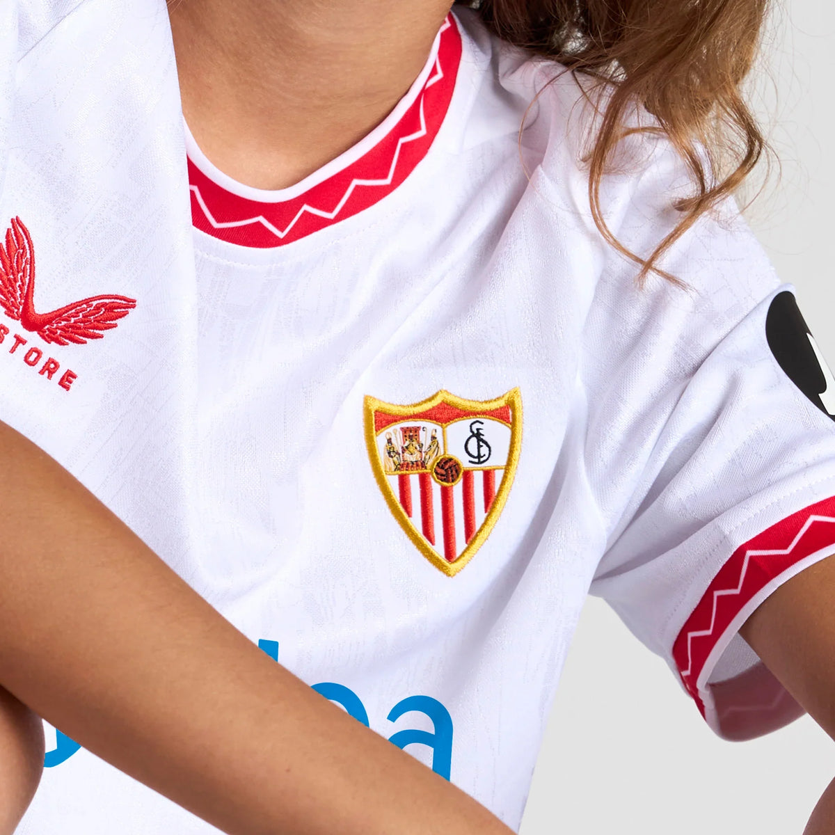 Kids Sevilla 24/25 Home - vista frontal