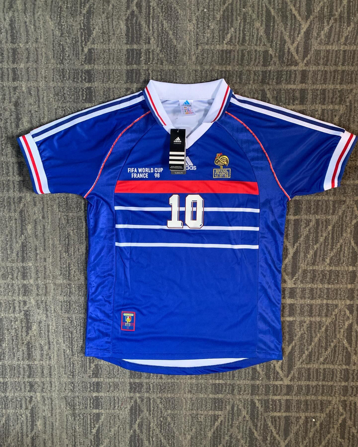 Camiseta Zidane França 1998 Legend - foto principal