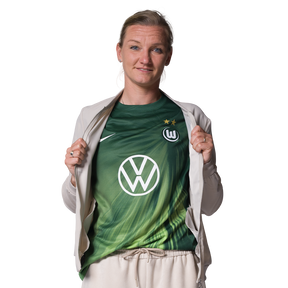 Camiseta Feminina Wolfsburg 25/26 Home - detalle del cuello