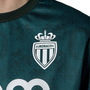 Camiseta Feminina Monaco 24/25 Away - detalle del cuello